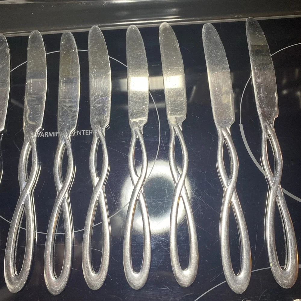 Cambridge Allusion‎ Infinity 24 Pc Lot 11 Knives 13 Larger Spoons